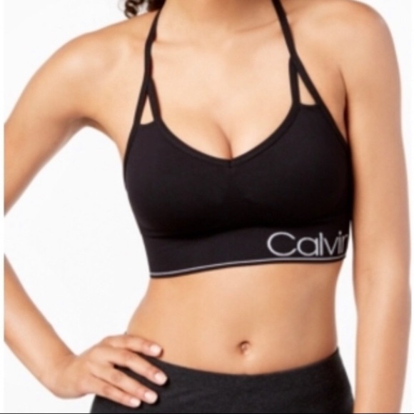 Calvin Klein Underwear Other - NWT Calvin Klein Strappy Racerback Sports Bra L